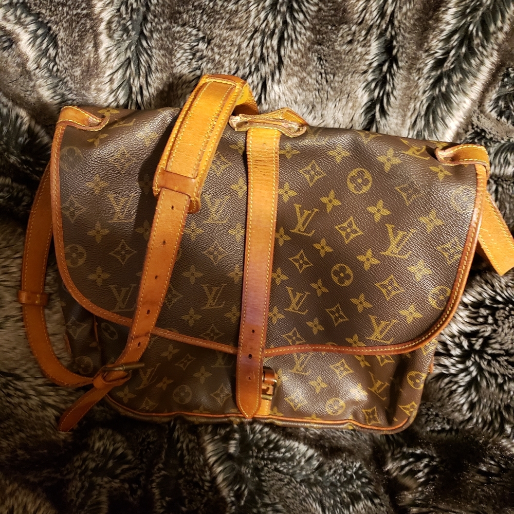 Louis vuitton vintage saumur 35